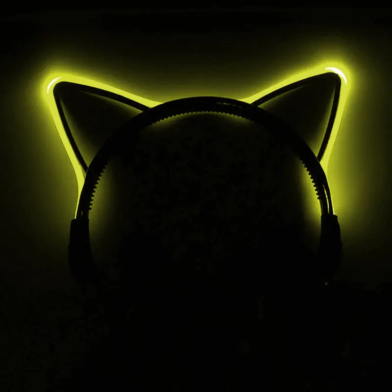 Cool Light Hair Hoop Halloween Led Cat