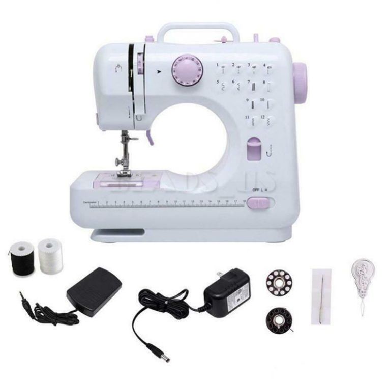 Portable Sewing Machine With 12 Stitches  Multifunctional For Beginners, Children, And Families — foto 8