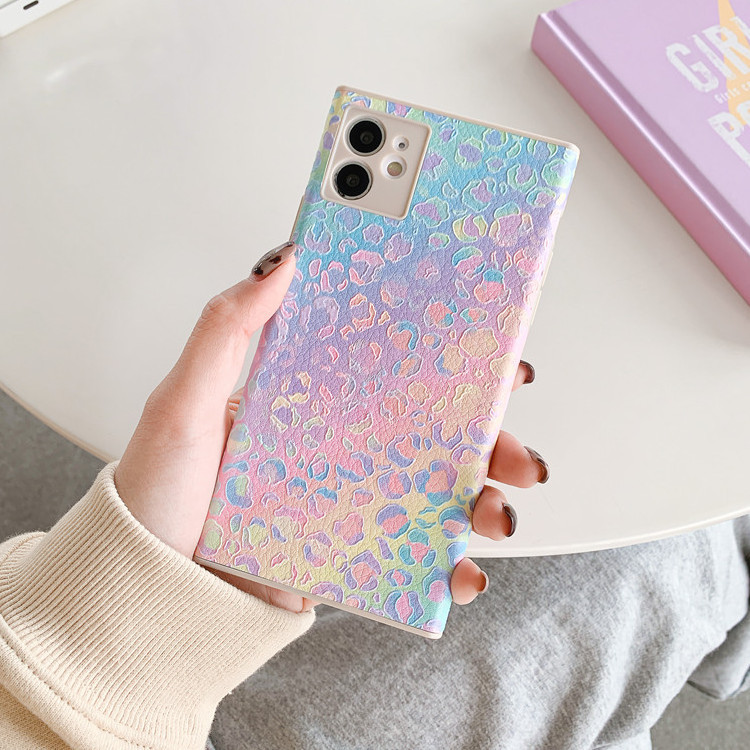 Phone Case Leopard Gradient Soft Shell