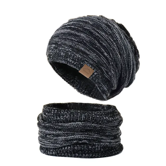 Fashionable Temperament Warm And Explosive Style Knitted Wool Ladies New Hedging Hat Dark Grey - Shop at LoveMi