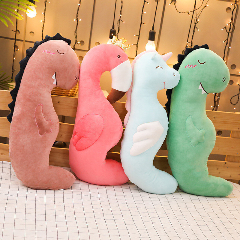 Girl's Dinosaur  Plush Toy PillowCute Long