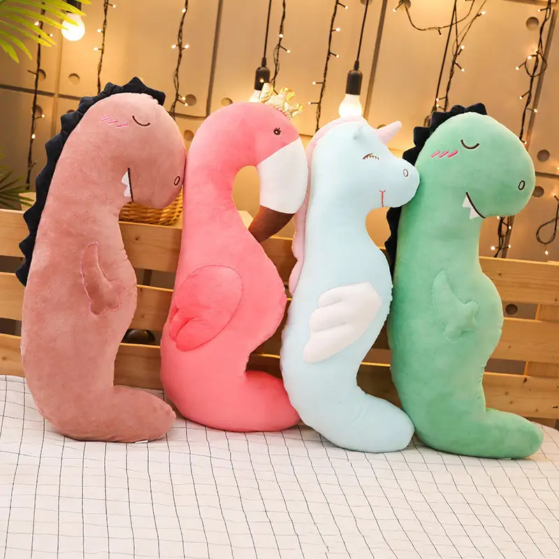 Girl's Dinosaur  Plush Toy PillowCute Long
