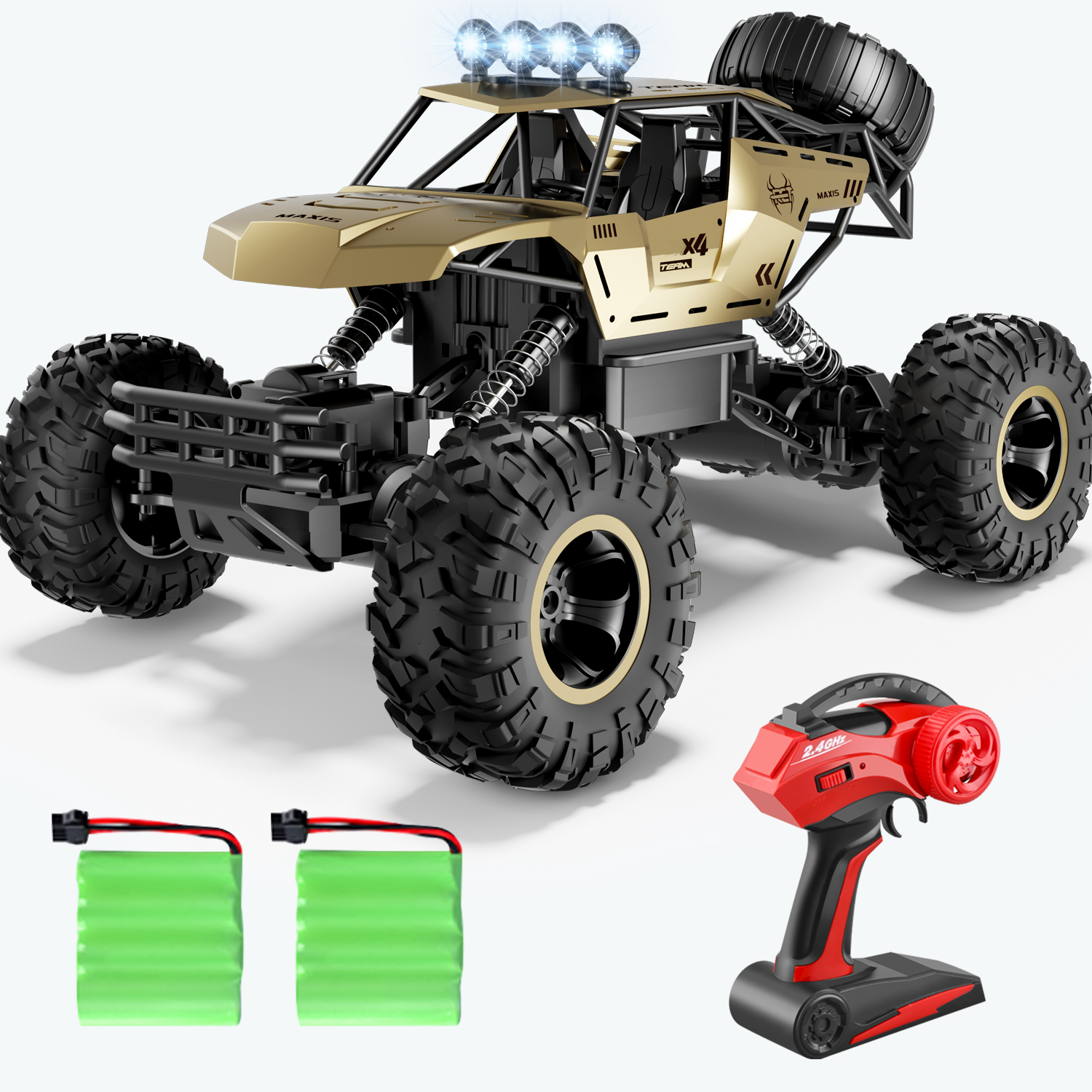TEMU,TK Can't Sale. UK Rc Car Rock Crawler Rechargeable Off Road Truck 4WD — image 2