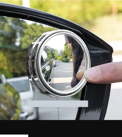 Rotating Rearview Mirror Blind Spot