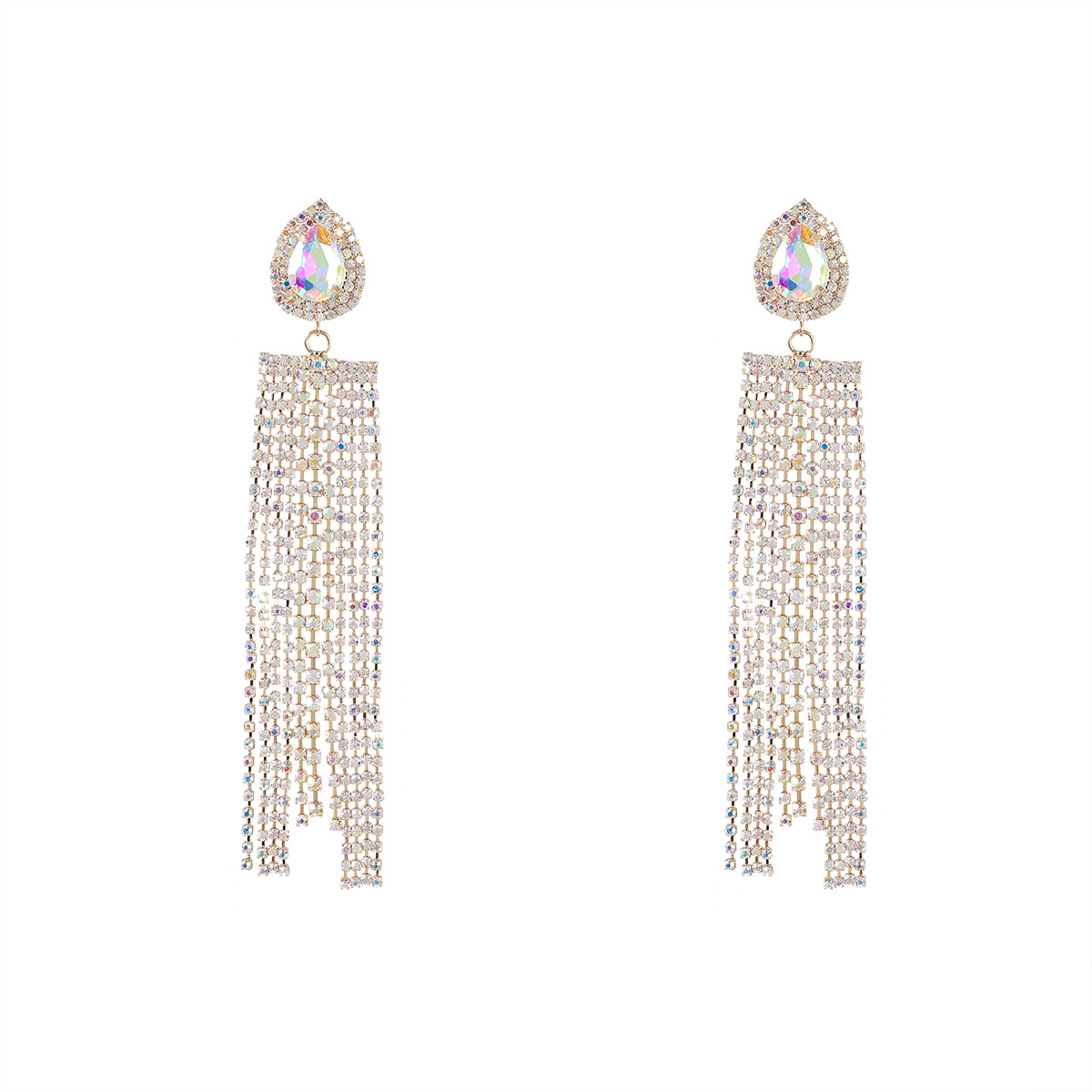 European And American Super Flashing Claw Chain Series Alloy Diamond