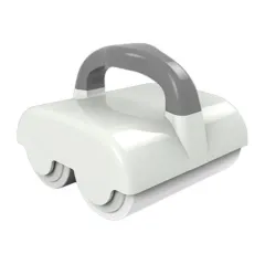 Fun Slippers Pet Hair Removal Durable Self-clean Cat Dog Cleaning Supplies With Handle Hair Free Easy To Use For Pets - White - View 1