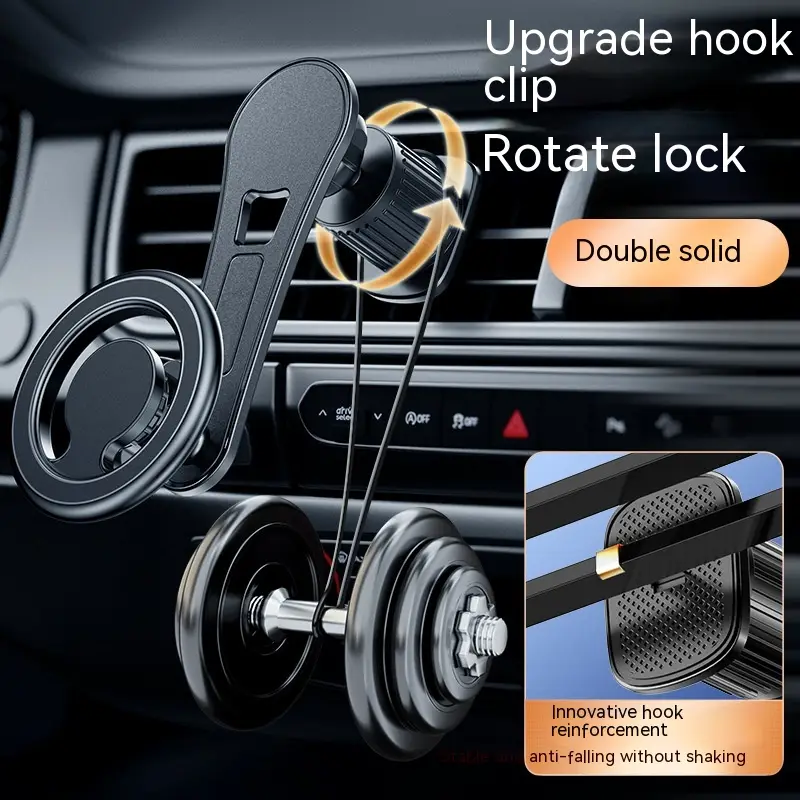 Magnetic Ring Car Navigator Bracket