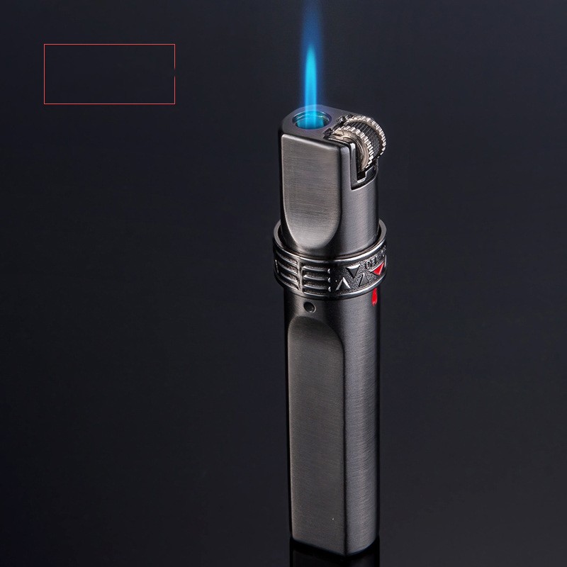 USB Windproof Lighter Personalized Grinding Wheel Vintage Cigar Lighter