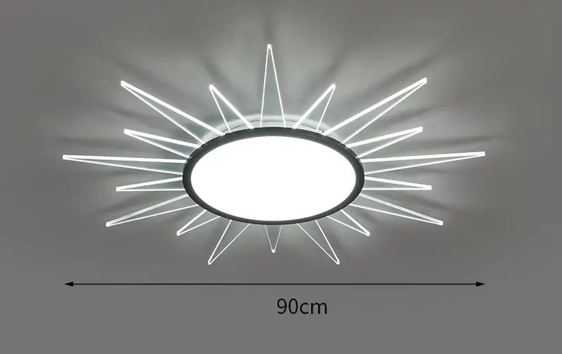 Led Living Room Lamp Modern Simple Atmosphere