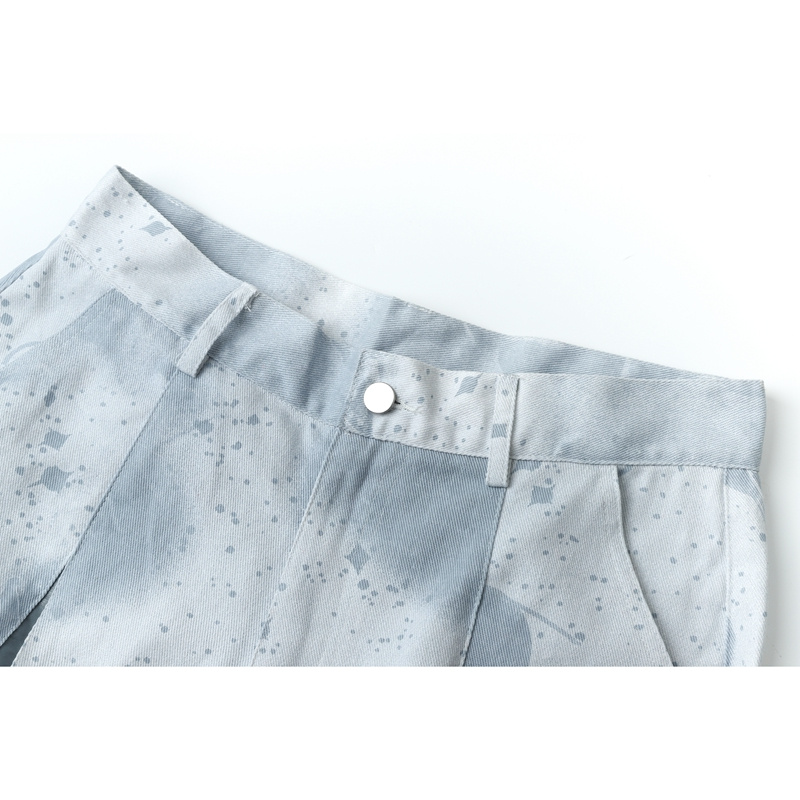 Women's Loose Straight High Waist Slim Wide Leg Pants