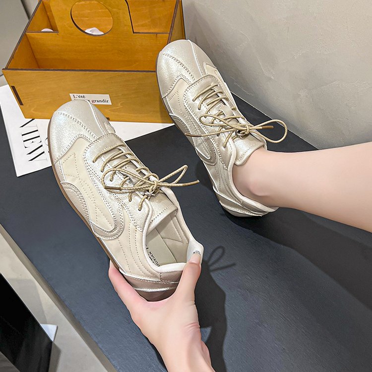 Lace-Up Flat Sneakers, picture 2 of 3