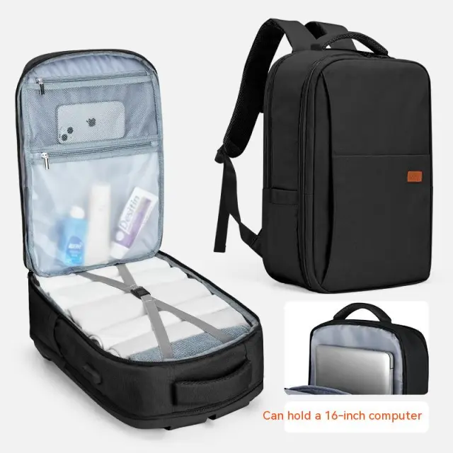 Travel Backpack Women's Large Capacity Black - Shop at LoveMi