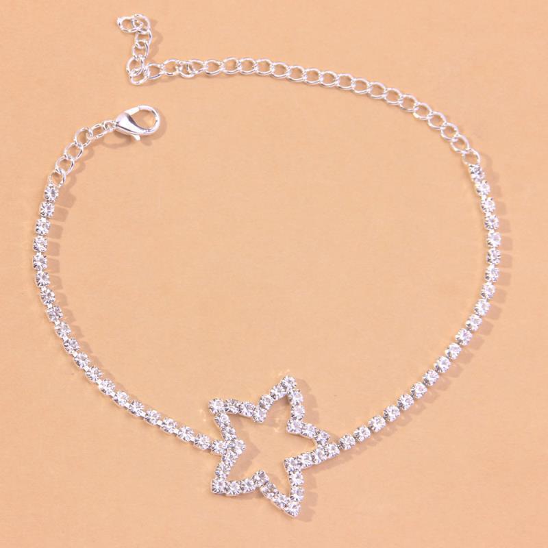 Title 3, Star Anklet Summer Beach Sexy Full Of Five-poin...