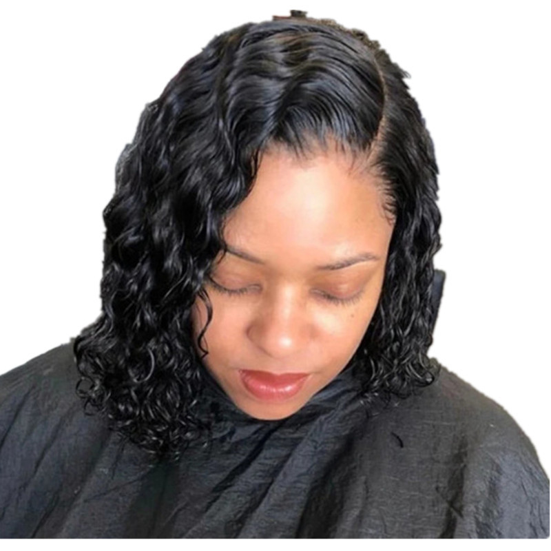 Women's Black Long Curly Hair — foto 4