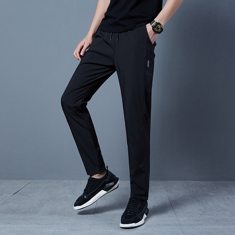 Title 6, Mens Fashion Solid Color Loose Casual Pants Co...