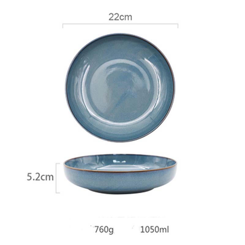 Title 1, Pure Color European Plate Ceramic Western Food ...