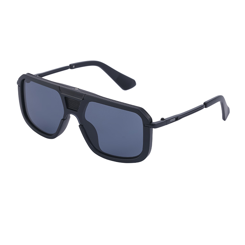 Title 7, Fashion Retro Large Frame Square Sunglasses