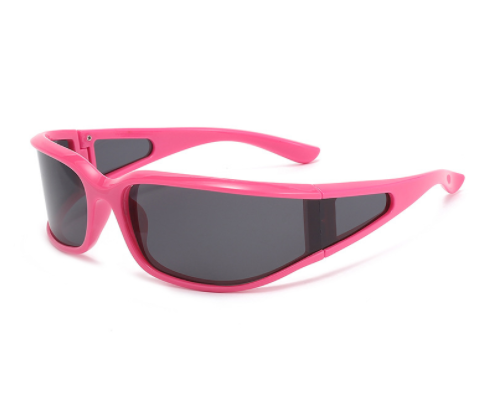 Dark pink frame black grey