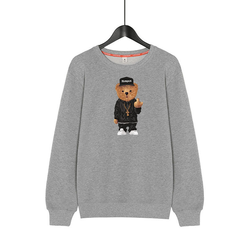 Bear Top Loose Sports Casual Men's Top