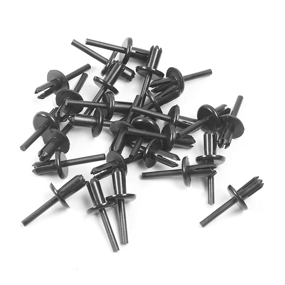 100x Wheel Arch Mud Spat Push Rivet Clips Replacement For L And Rover Defender
