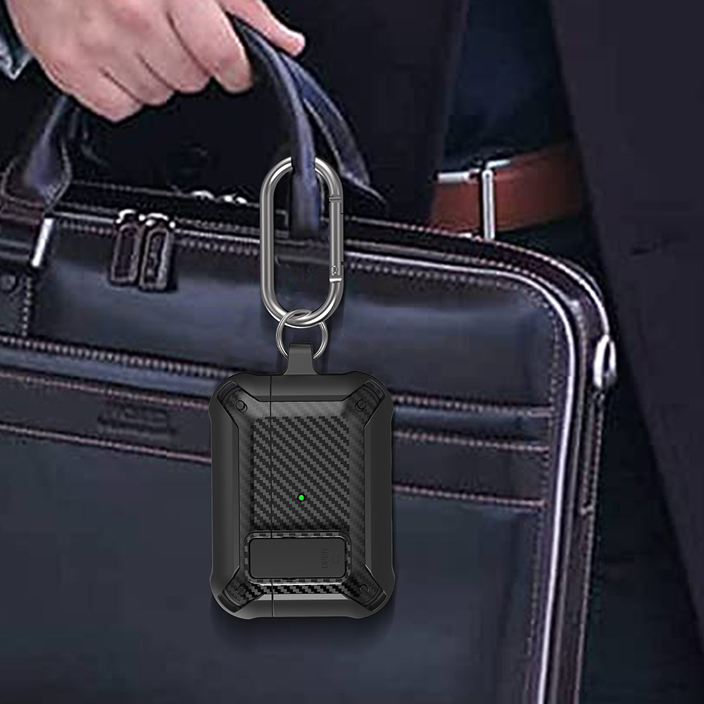 Headphone Case Carbon Fiber Pattern Buckle - Image 7