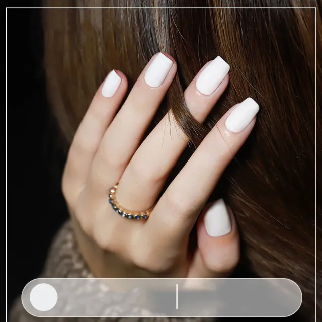 Matte matte nail polish White - Shop at LoveMi
