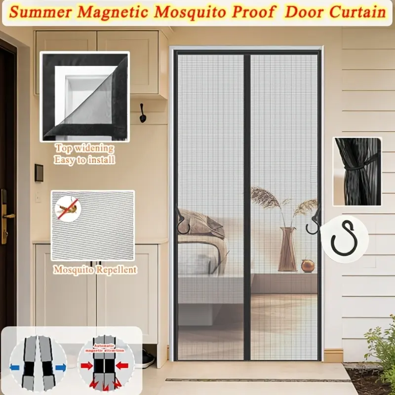 The Magnetic Screen Door Comes