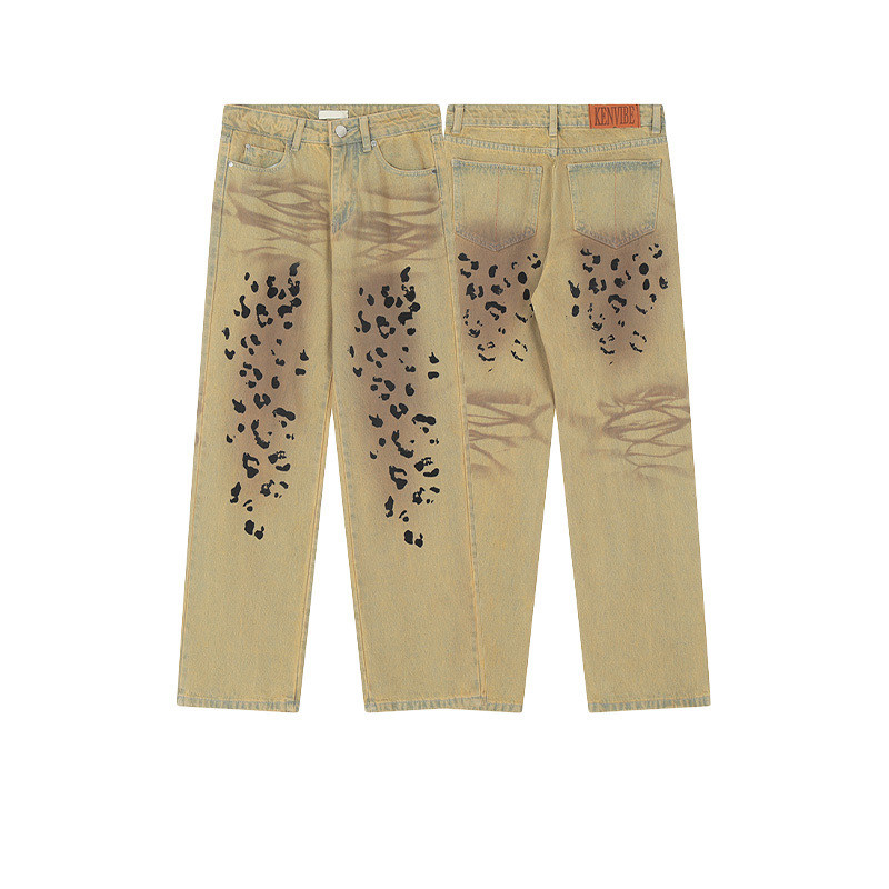 Title 3, Heren casual broek van gedrapeerde pluche