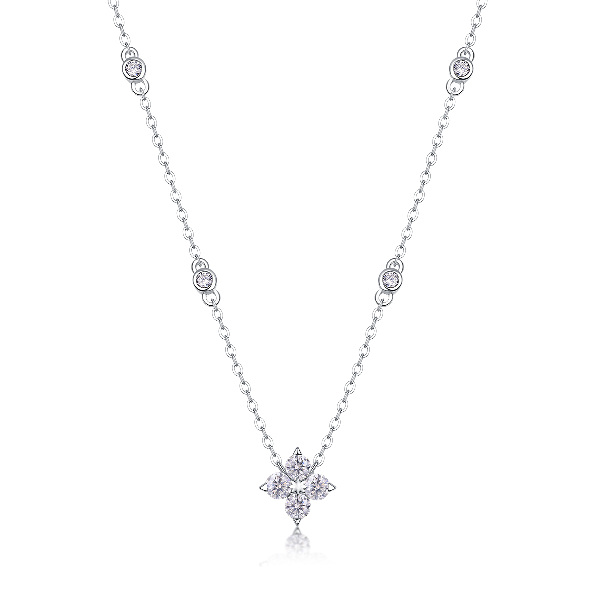 1Sweetheart Halo - A Fashionable And Luxurious Diamond Jewelry Pendant Set With 2-carat Moissanite S925 Sterling Silver And Platinum Plating Prohibit TikTok sales