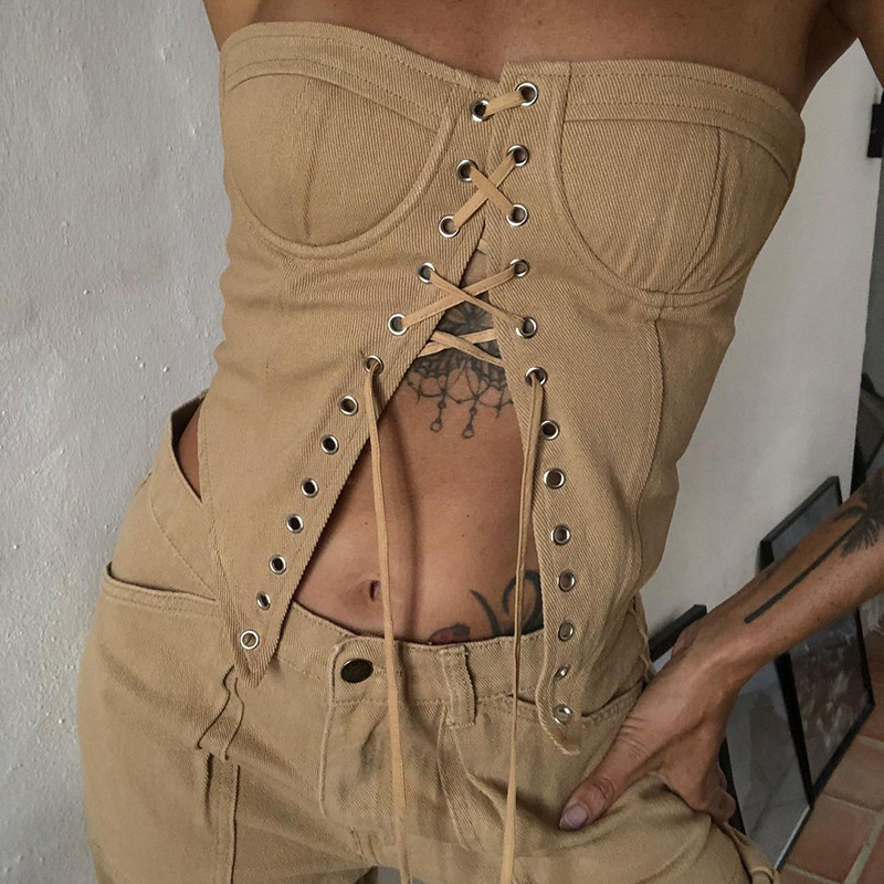 Tooling Style Slim Strap Tube Bottoming Top