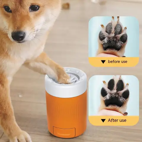 Pet Semi-automatic Foot Washing Cup Cleaning Supplies