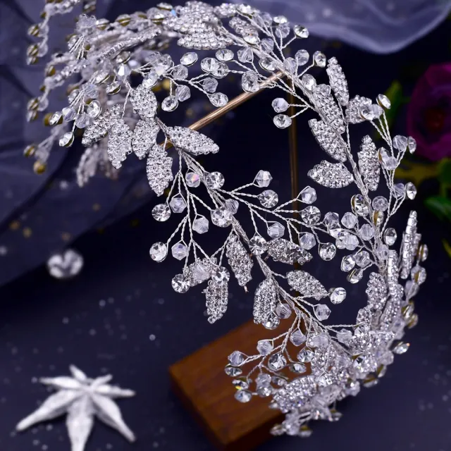 Floral Rhinestone Cutout Hair Accessory Headdress - Shop at LoveMi