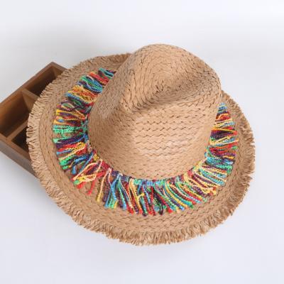 Title 5, Color fringed Surafi straw hat