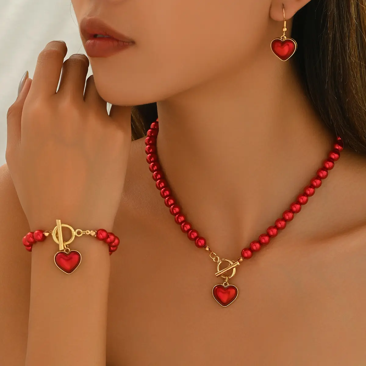 New European American Women Jewelry Set, Geometric