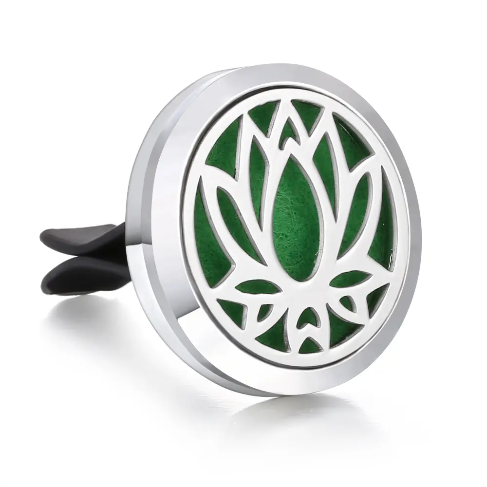 Car Air Freshener Vent Clip, Stainless Steel Essential Oil Diffuser
