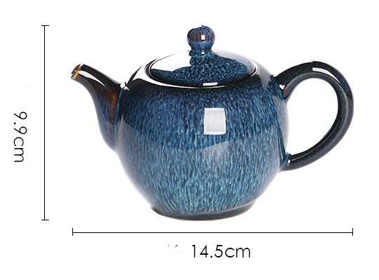 Title 1, Teapot Single Pot Ceramic Handmade Single Tea S...