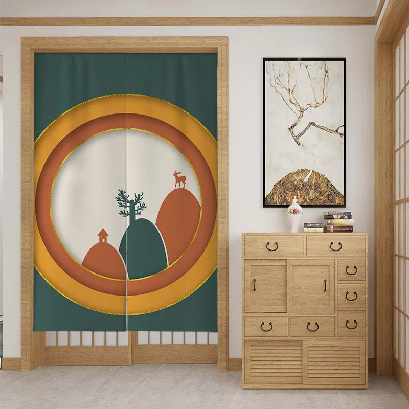 Custom Fabric Door Curtain Partition