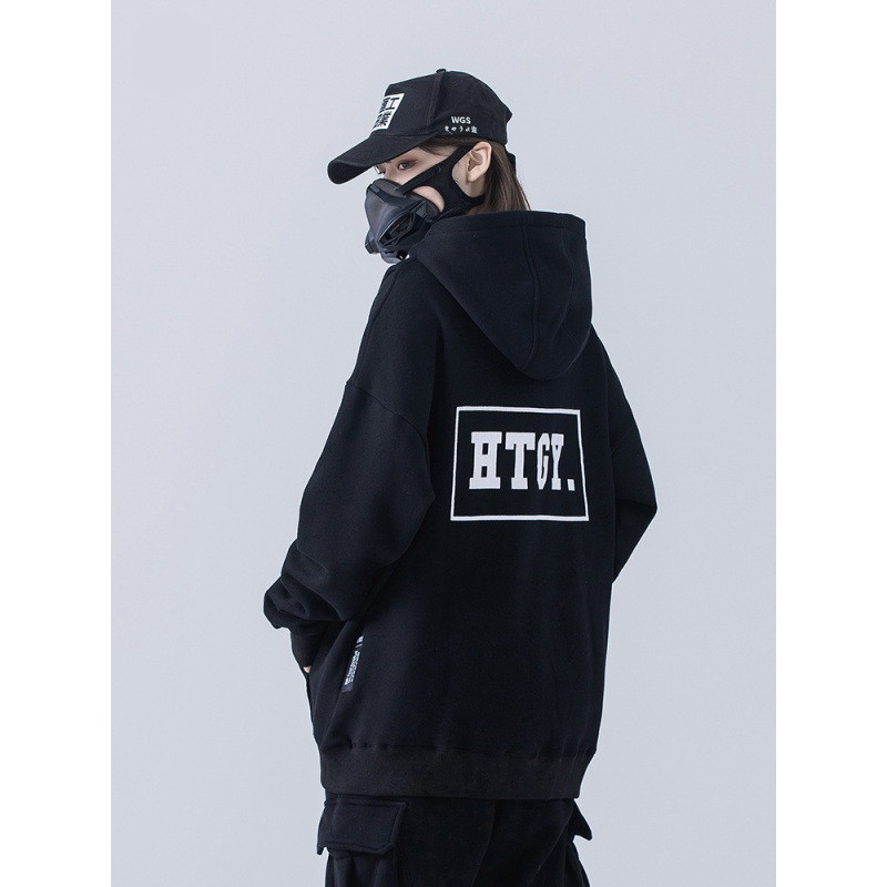 Functional Tooling Hoodie Hip-hop Loose Trendy Brand Top