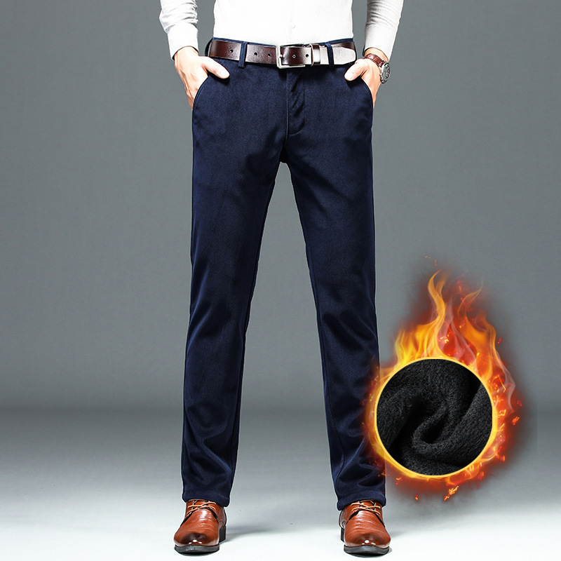 Men's Thick Corduroy Casual Pants