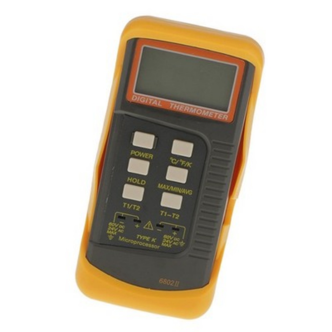 LCD K-Type Dual Two Channel Thermocouple Sensor Probe — image 3