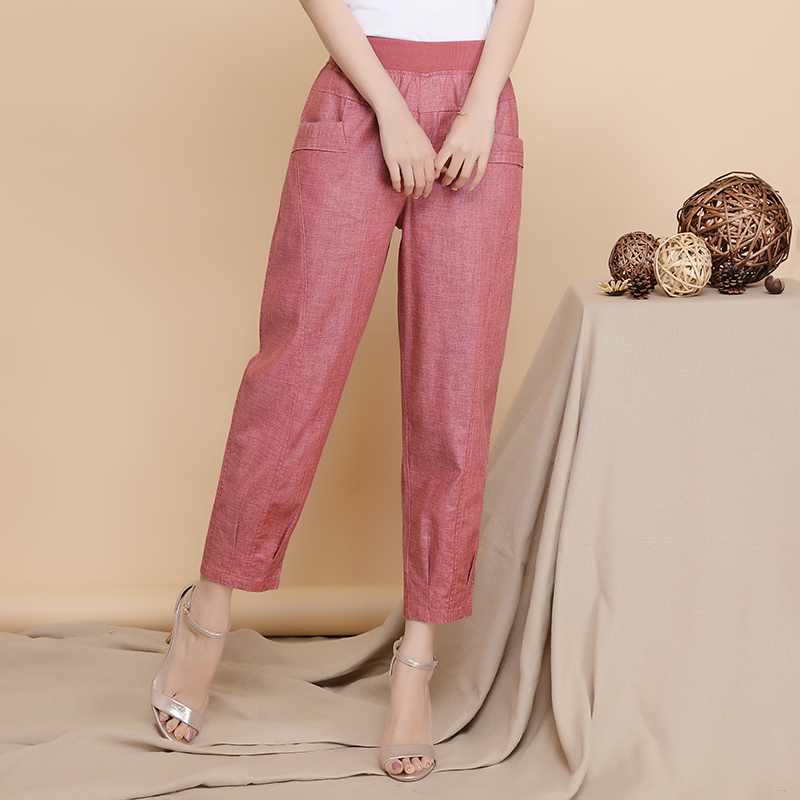 Title 4, Womens linen cropped pants – comfortable and s...