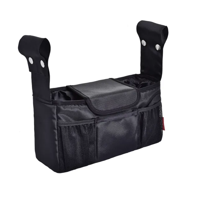 Waterproof Baby Carriage Accessory Bag Multifunctional Black - Shop at LoveMi