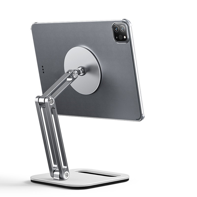 Magnetic Suction Bracket Tablet Foldable Lift Adjustable Learn Drawing Games Dedicated Shelf