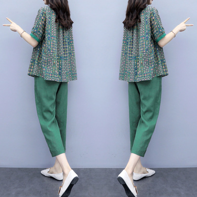 Cropped Pants Casual Fashion Suit Western Style