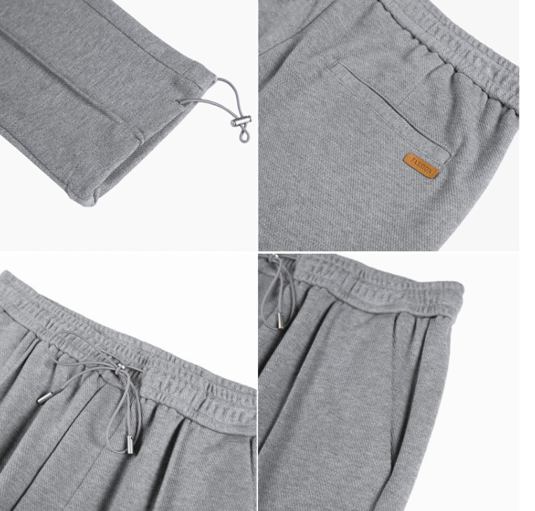 Title 7, Lässige Sweatpants mit elastischem Bund, einfar...