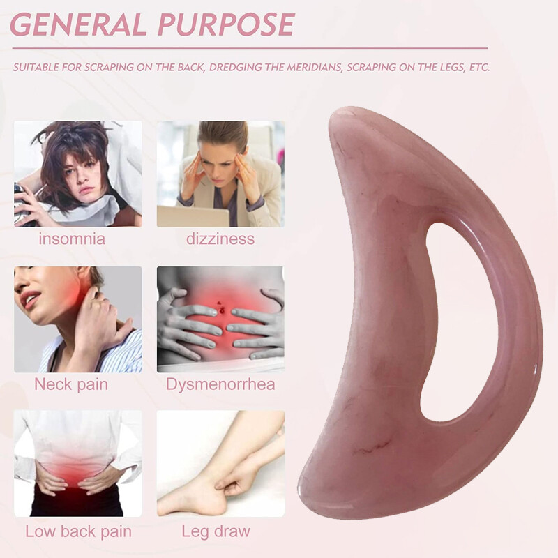 Large Body Sculpting Drainage Lymphatic-Massager Scraping Gua Sha Home Massage W — image 8