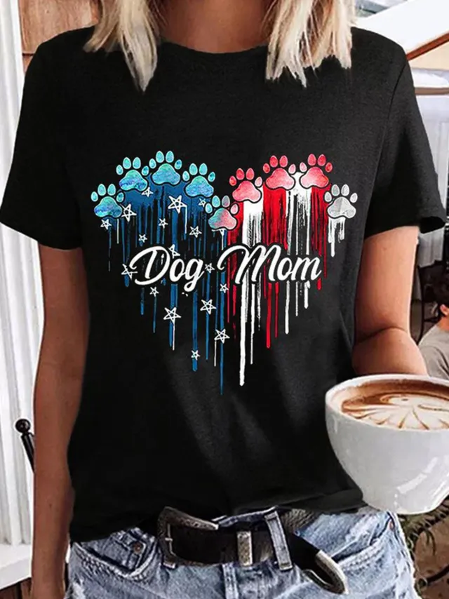 European And American Digital 3D Printing Women's Street T shirt - Shop at LoveMi