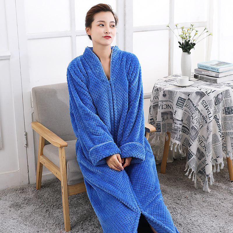 Title 3, Casual Ladies Thick Pajamas Flannel Home Wear