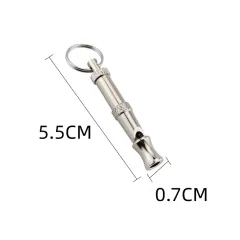 Dog Whistle To Stop Barking Bark Control For Dogs Training Deterrent Whistle Puppy Adjustable Training Dog Accessories - Metallic - View 1