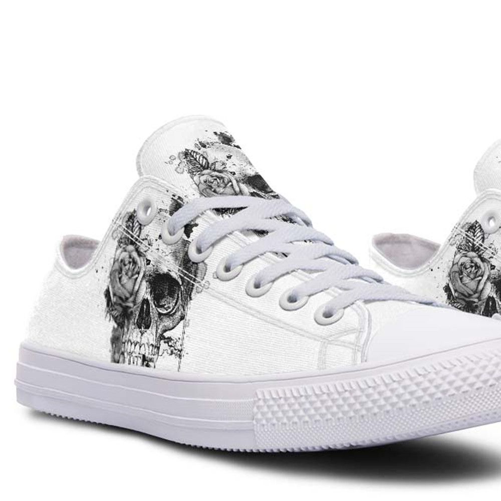 Fashion Print Couple Low-Top Canvas Shoes